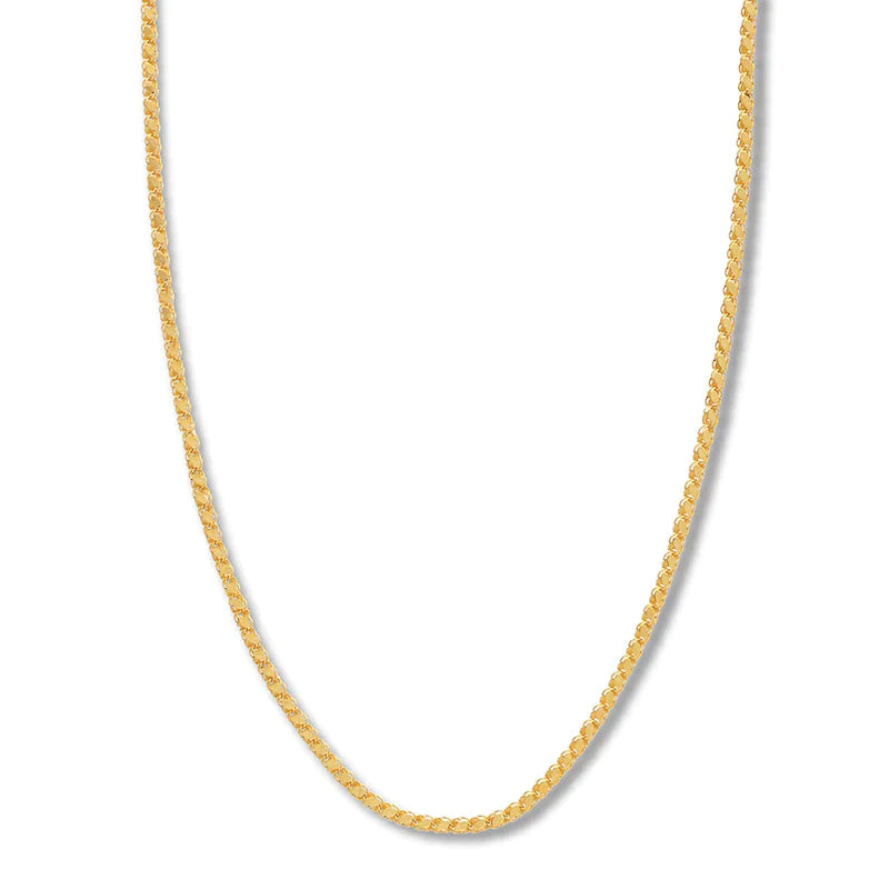 10K GOLD ROPE CHAIN (3 MM) - 24 Inch
