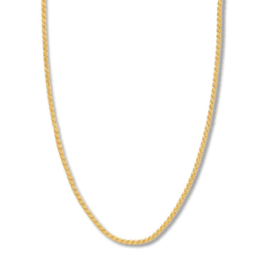 10K GOLD ROPE CHAIN (3 MM) - 24 Inch